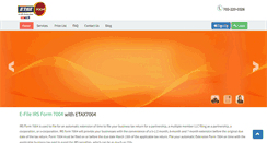 Desktop Screenshot of etax7004.com